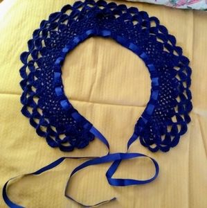 Vintage hand-crocheted collar.